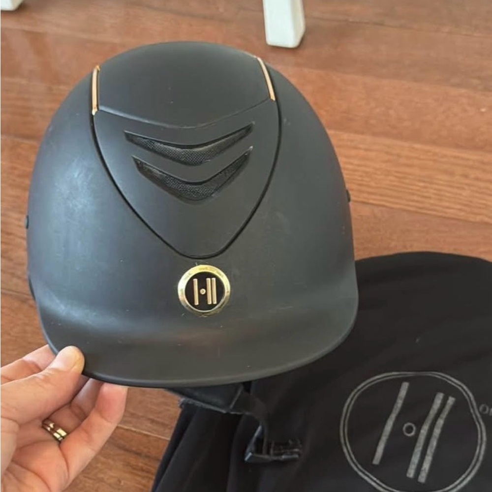 oneK Defender Rose Gold Equestrian Riding Helmet